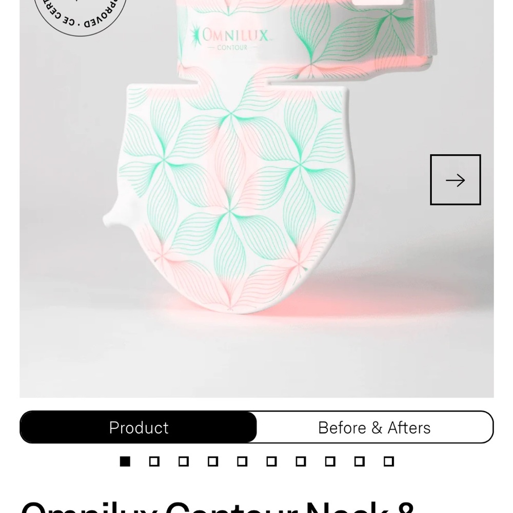 Omnilux Contour Neck & Decollete Device